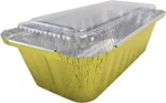 Kitchendance Disposable Colored Aluminum Loaf Pans With Plastic Lids - 1.5. Fixed Price $33.98.