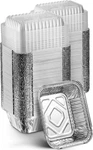 Montopack Disposable Takeout Pans With Clear Lids 1LB Capacity Aluminum Foil. Fixed Price $56.99.