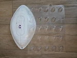 Football Pantastic Plastic Cake By Ck Products And Chocolate Molds. Fixed Price $13.00.