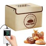 Versatile Dough Proofer Warming Box Adjustable Temperature Timer Control Brea.... Fixed Price $51.91.