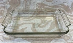 Vintage Anchor Hocking 2 Quart Glass Baking Dish 8 X 11.5 #1031 Casserole Cake. Fixed Price $8.99.