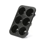 Monfish Jumbo Muffin Pan 6 Cup, Deep Extra Large Assorted Sizes. Fixed Price $47.76.