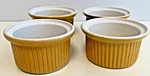 Set Of Made France Emile Henry 40-08 Gold Toned 6 Oz Ramekin. Fixed Price $30.97.