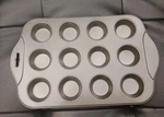 New, Norpro Mini Muffin Pan, Makes 12.. Fixed Price $17.00.