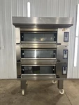 2018 Doyon 2T3 Artisan Triple Stacked Stone 37 1/2" Deck Oven, Phase 208. Fixed Price $18995.00.