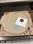 Pampered Chef Medium Pizza Stone #100252 Handles Nib 13IN. Fixed Price $75.00.