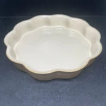 Denby Flan/quiche Fluted Pie Dish 8.25X1.5. Fixed Price $25.00.