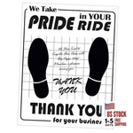 100PCS Paper Floor Mats For Car: Disposable Vehicle Detailing. Fixed Price $38.91.