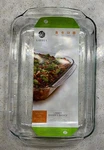 Libbey Glass Baking Dish Casserole Pan 9.4X13.75 Oven Safe New. Fixed Price $19.99.