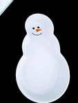 Chantal Snowman Baker Quart Freeze Serve Stoneware 93-SN28 #2. Fixed Price $49.99.