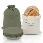 Kibaga Beautiful Linen Bread Set And Proofing Cover For Homemade Sourdoug.... Fixed Price $20.87.