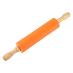 Uxcell Rolling Pins For Baking, 12 Silicone Non-stick Inch, Orange. Fixed Price $19.48.