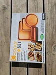 Brand New 4 Pc Copper Bakeware Set Dishwasher Safe Round Square Loaf Roster Pan. Fixed Price $24.99.