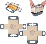 2 Pcs Silicone Bread Loaf Liners, Reusable For 9*5" Pan, Gray. Fixed Price $21.20.