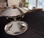 Vintage Ekco Eterna Chafing Dish. Fixed Price $42.00.