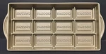 Nordic Ware Chocolate Bar Brownie Pan Retired Cast Aluminum Williams Sonoma Usa. Fixed Price $35.00.