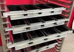 Lot Of 5 Brand New 4-STRAP Lightweight Bread Loaf Baking Pans. Fixed Price $58.33.