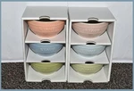 Staub Stoneware 4.5-INCH / 6-PC, Bowl Set Macaron, Mixed Colors. Ships From Usa. Fixed Price $139.99.