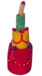 Sponge Birthday Cake For Chick Pan Production Magic Trick Prop Foam Appearing 8". Fixed Price $29.89.