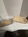 New Temptations Country Lace 13X 8 Rectangle 4 Quart Baker W/rack & Lid. Fixed Price $29.99.