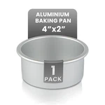 Restaurantware-met Lux 4 2 Inch Straight-sided Baking Tin, 1 Round Cake Pan. Fixed Price $15.50.