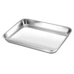 9 Inch Stainless Steel Baking Cookie Sheet Oven Pan. Fixed Price $12.01.