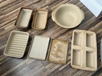 Lot 7 Pampered Chef Stoneware Bar. Fixed Price $129.99.