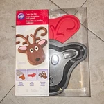 Wilton Reindeer Cake Pan Set Mold Form - Antlers, Deer, Christmas Baking New. Fixed Price $15.03.