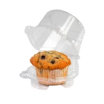 Lindar 0112 Hinged Lid Single Serve Large Cupcake/muffin Container Pet, 300/CASE. Fixed Price $99.15.