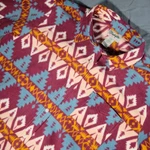 Vintage Wrangler Wrancher Western Shirt Aztec Womens Soft Fleece Long Sleeve. Fixed Price $29.95.
