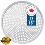 Norjac Pizza Pan 16IN 2 Pack Perforated Baking Tray. Fixed Price $59.95.