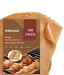 Amfocus Parchment Paper Sheets 9X13 Non-stick Precut Baking 100PCS. Fixed Price $13.99.