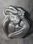 Wilton Disney Little Mermaid Ariel Cake Pan 2105-4355 Princess Aluminum Baking. Fixed Price $10.00.
