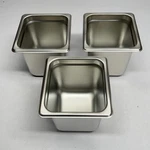 Carlisle (3 Pack) Durapan Light Gauge Ss Steam Table 1/6 Sz 6" Deep 607166. Fixed Price $28.00.