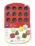 Wilton Non-stick Holiday Cookie Baking Pan 24 Cavities 6 Designs **new. Fixed Price $22.95.