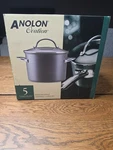 Anolon Ovation 5 Qt Hard Anodized Nonstick Stockpot Restaurant Quality New Seale. Fixed Price $59.99.