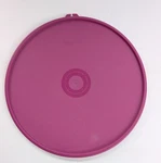 Tupperware Round Replacemet Lid #2197B-1 9.5" Purple Size "o". Fixed Price $6.25.