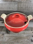 Rare Le Creuset Soupiere Tureen QT/2.3L Cassis Red. Fixed Price $149.99.