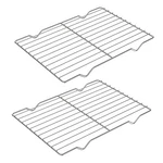2 Pack Cooling For Baking, 8.3" X 11.4" Stainless Steel Grill Rack, Smal.... Fixed Price $19.57.