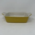 Emile Henry Right Dish Small Rectangle 96.29 Ceramic Baking Yellow X 5. Fixed Price $17.00.