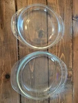 Pyrex Glass Lids 684-C30 And 683-C6. Fixed Price $30.00.