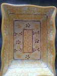 Temptations Oven Proof Tall Yellow Baking Dish 7" Set Two. Fixed Price $28.50.