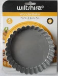 Wiltshire Wonderbake Set Of 4 Mini Tart & Quiche Pans (12CM). Fixed Price $35.71.