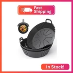 Pintaur Round Silicone Air Fryer Liners 3PACK, Ninja AF101 & AF161. Fixed Price $14.11.