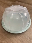 New-nordic Ware Translucent Deluxe Bundt Cake Keeper #50022M Tray/ Dome Lid 12. Fixed Price $15.00.