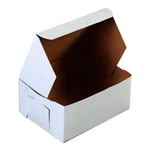 Boxit Non-window Lock Corner 1-PIECE Bakery Box, 6.5" 4" 2.75" 250/BUNDLE. Fixed Price $49.03.