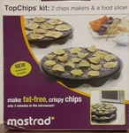Mastrad Topchips Kit 2 Makers And Food Slicer Nib. Fixed Price $43.01.