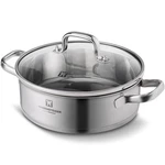 Wagensteiger 4.3 Quart Casserole Pot/dutch Oven/saute Pan 3-PLY Stainless Steel. Fixed Price $62.71.