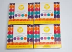 Boxes Wilton Gel Food Colors 4-COUNT Purple Magenta Teal Orange New/sealed. Fixed Price $12.50.