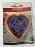 New Cookie Cutters - Heart Circle Star Shaped Baking. Fixed Price $13.95.